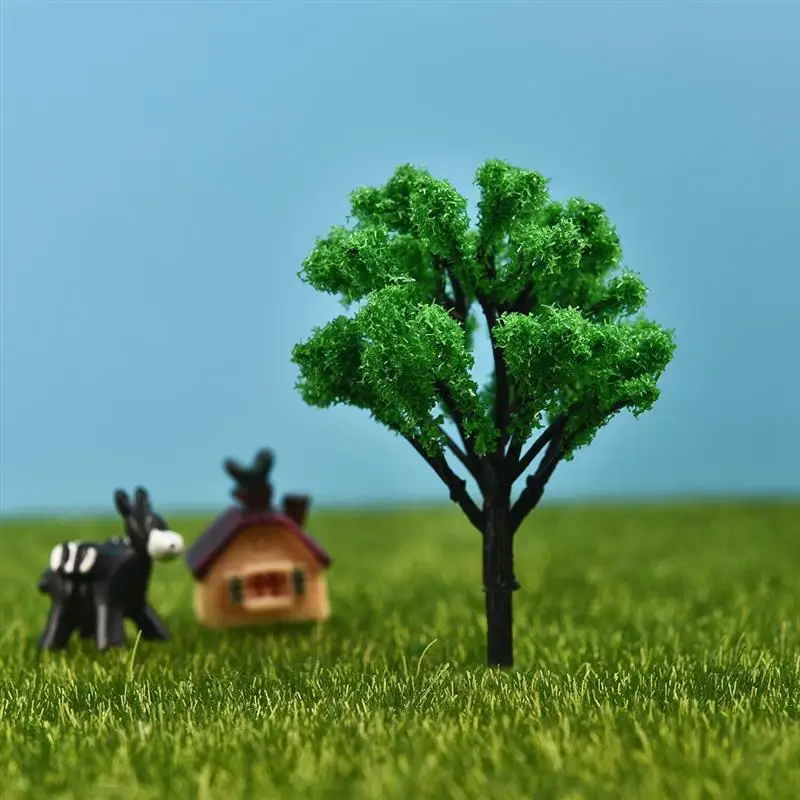 5 шт. мини дерево микро пейзаж сказочные садовые украшения держатель для стикера