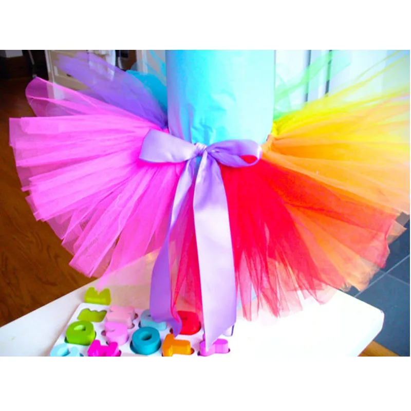 Детские юбки пачки юбка американка для дня рождения новорожденных девочек Милая