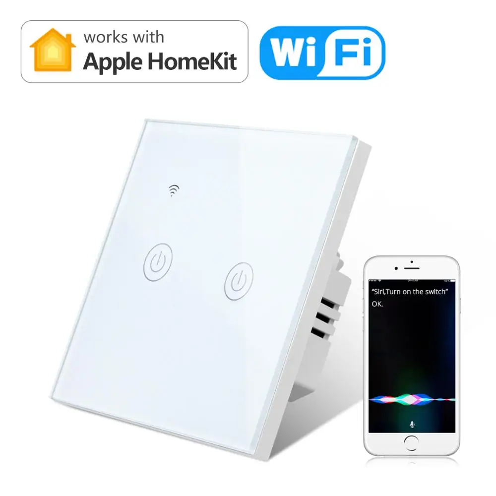Сенсорный светильник ель Apple Homekit/TUYA Wi Fi/Обычный 3 типа 220 В|Выключатели| |