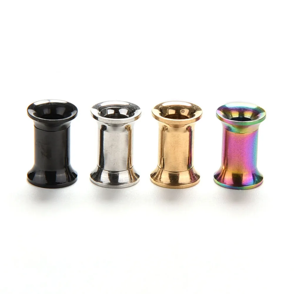 1 шт. черный белый прозрачный акриловый винт подходит для ушных носилок пробки