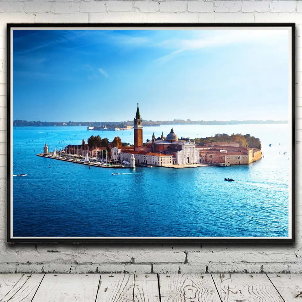 Природа деревья осень Венеция Гавайи Пляж пейзаж картины настенные декорации