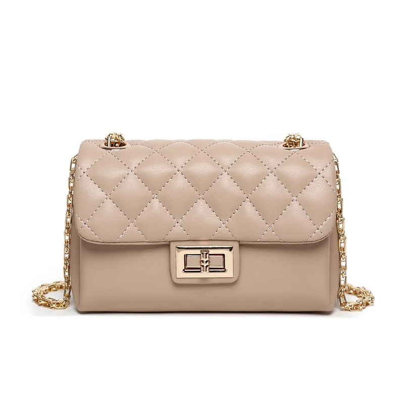 

Женская сумка через плечо с несколькими отделениями, мессенджер в клетку с бриллиантами, модная текстурная сумочка на цепочке, простой мале...