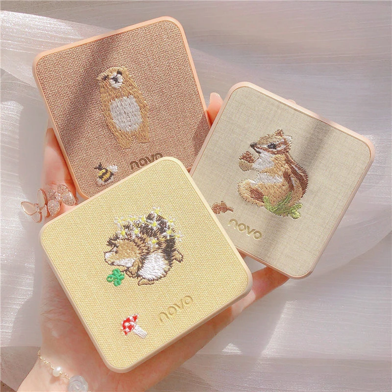 NOVO 9 оттенков животных вышивка тени для век Палитра матовые блестящие милые