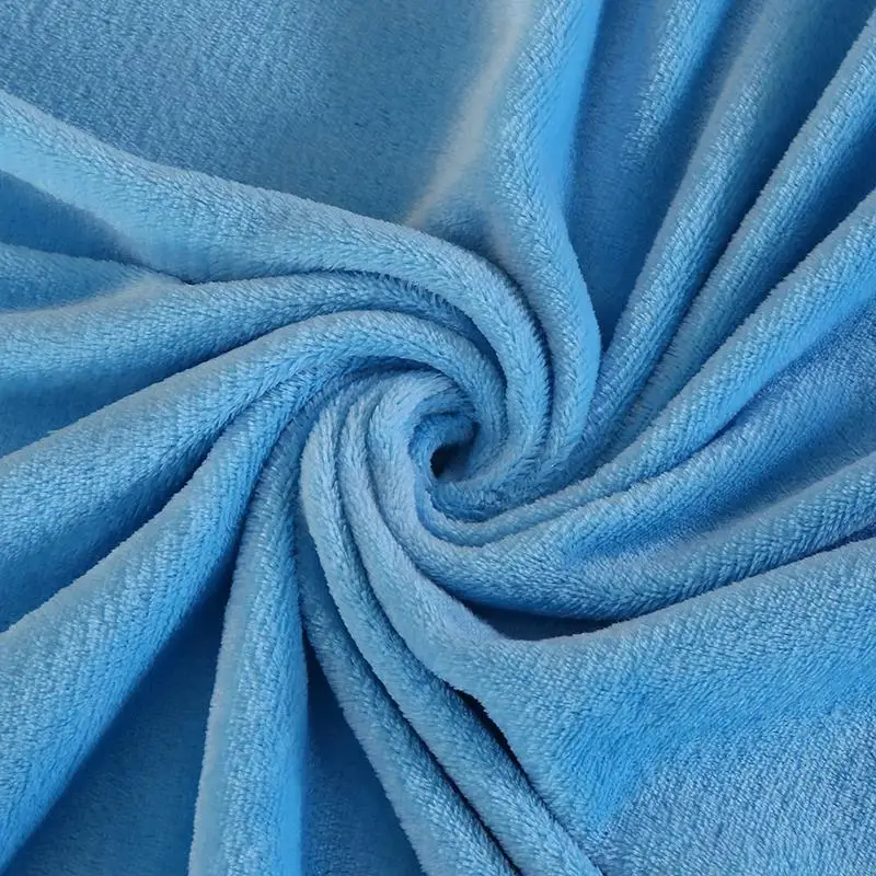 

Winter flannel Fitted Sheet Solid Color Mattress Cover Bedding Linens Bed Sheets With Elastic Band Double Queen Size Bed sheet