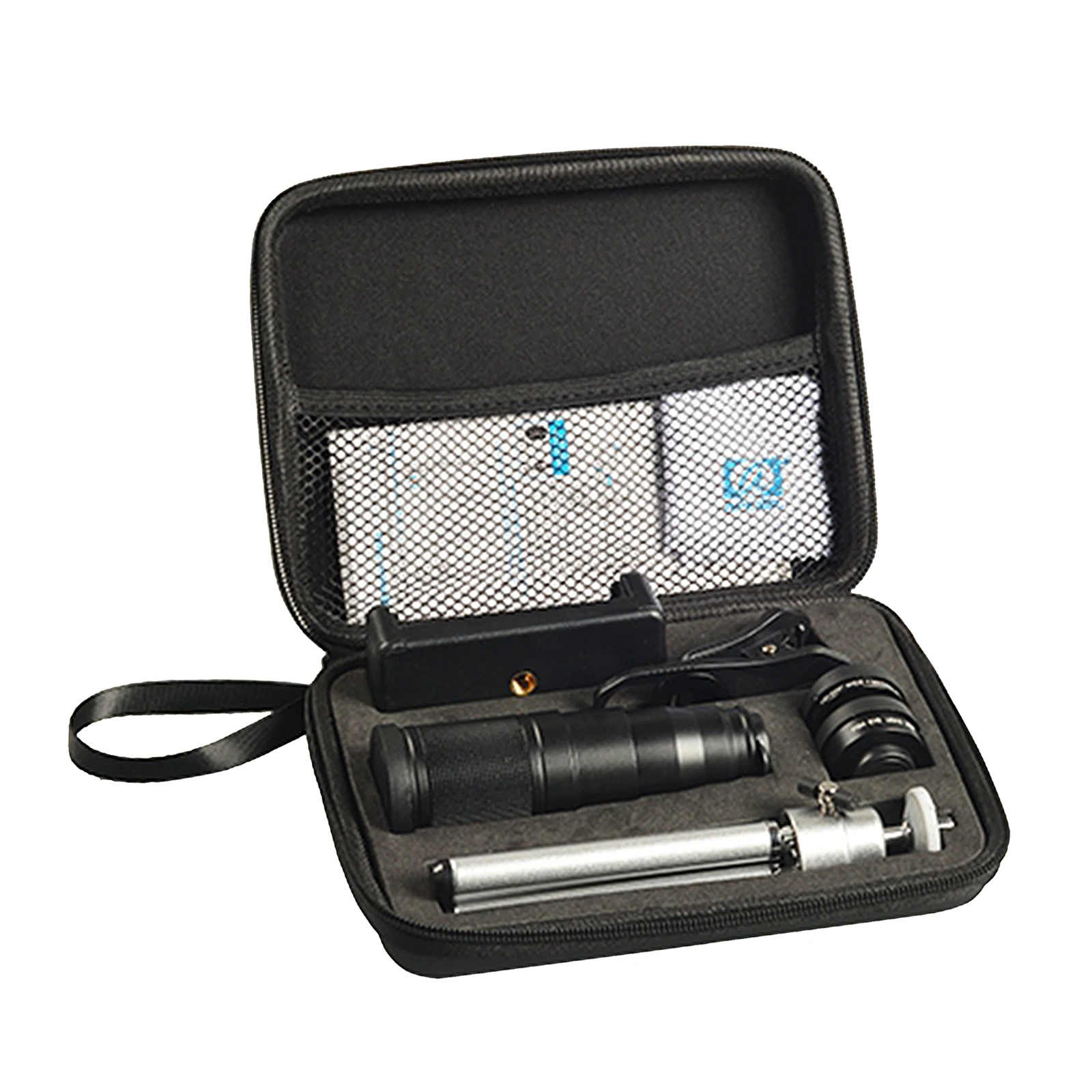 

22X Clip-on Telephoto Camera Phone Lens Kit with Mini Tripod & Storage Bag