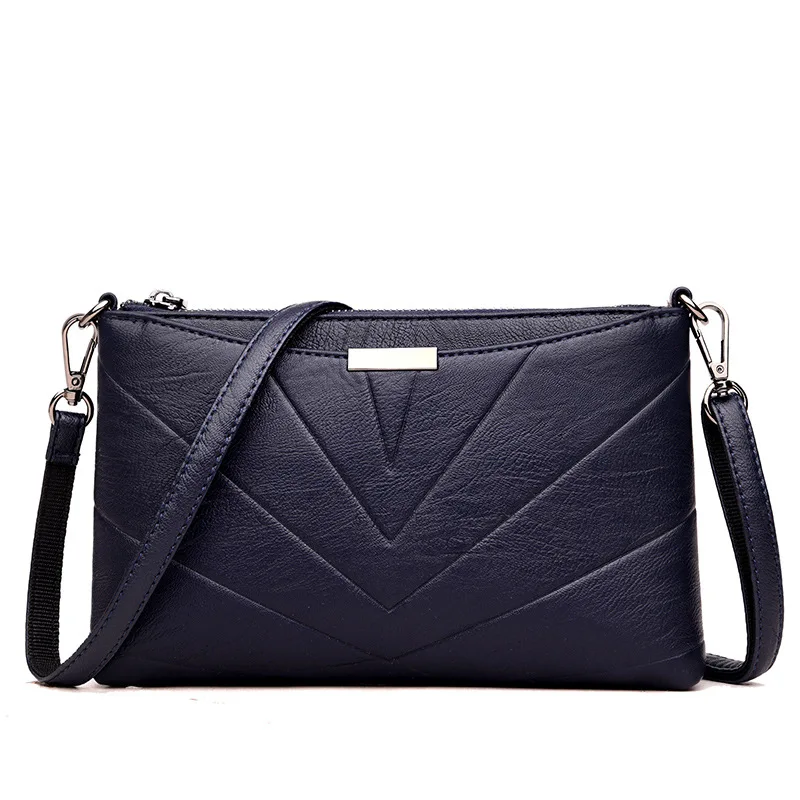 

2021 New Bag Handbag Men's Leather Cross Style Briefcase Business One Shoulder Crossbody Simple Business Bag BBQX346-BBQX349