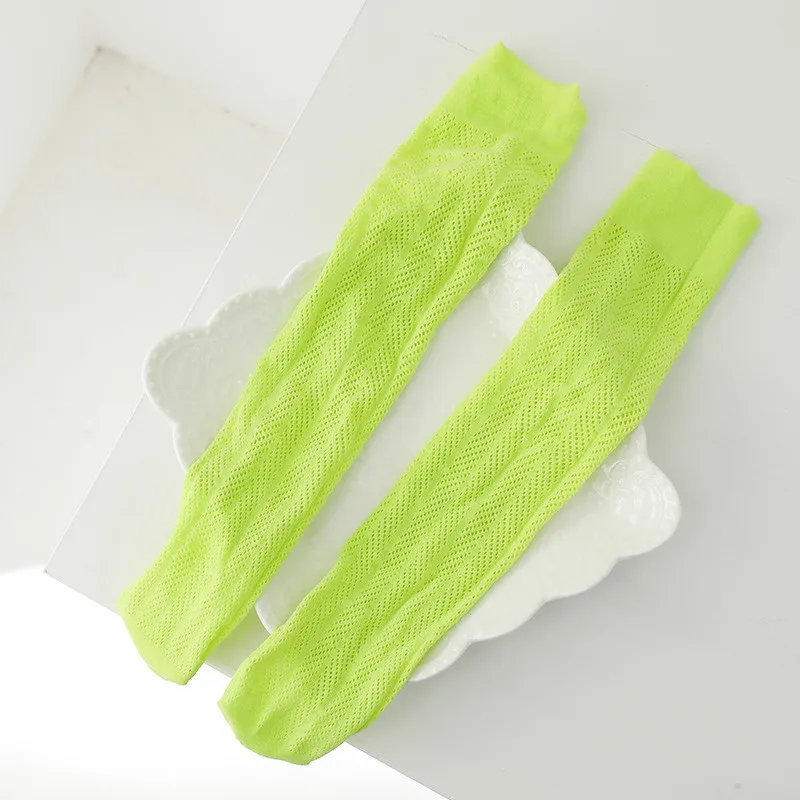

Lawadka One Size Summer Mesh Thin Kids Girls Socks Candy Colors Baby Long Sock Fashion Princess Children Clothing Accesories