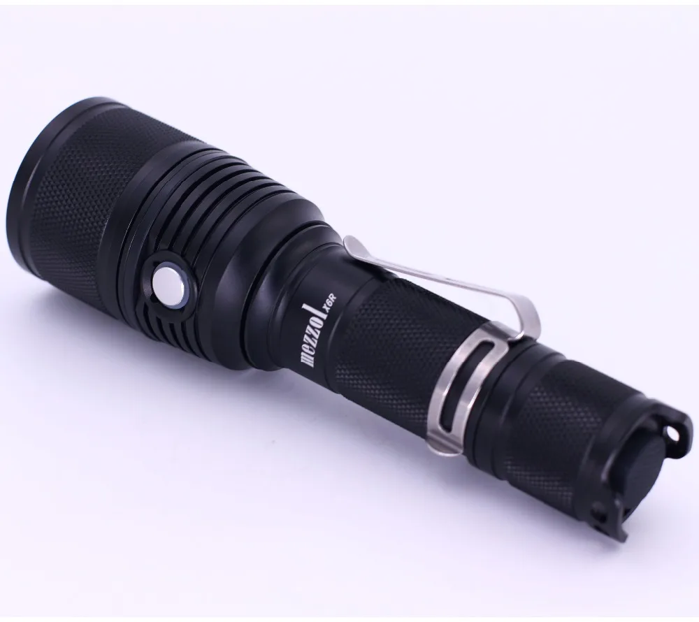 Mezzol X6R SST40 1400LM USB Перезаряжаемый светодиодный светильник-вспышка для самообороны, светильник для кемпинга, лампа для велосипеда