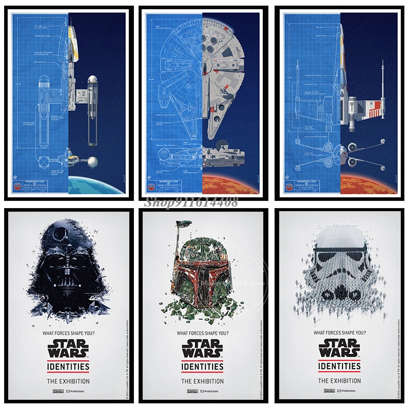 

Картины на холсте из аниме «Звездные войны»