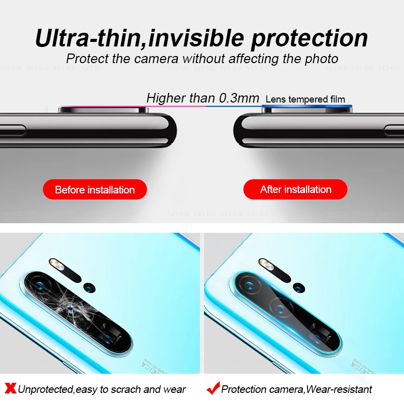 Защитное стекло 9D для задней камеры Huawei P30 Lite Pro P20 P Smart 2019 Z мягкая пленка экрана p20