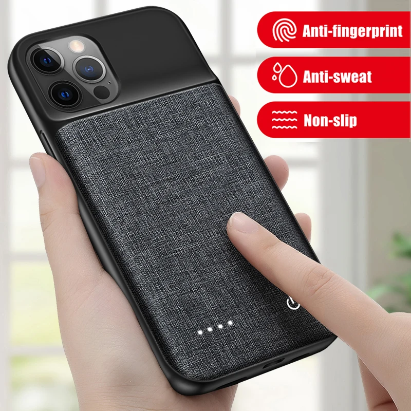 

6800mAh Battery Charger Case For iPhone 11 12 Pro Max 12 Mini Charging Case For iPhone X XR Xs Max external Portable Power Bank