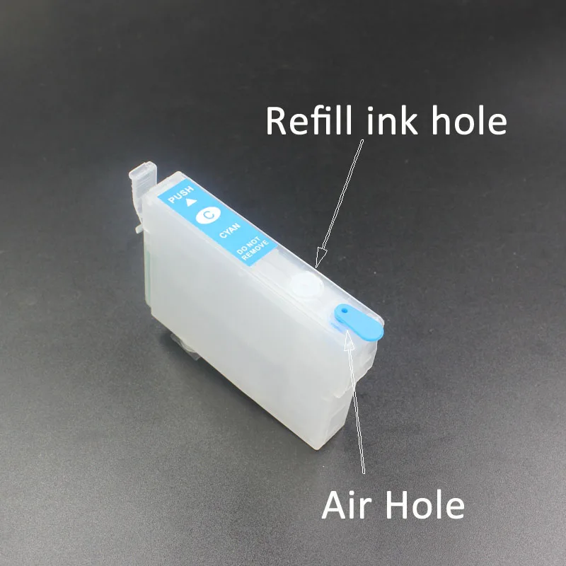 T1271 127 XL Refillable патрон чернил для принтера EPSON рабочей силы 60 545 645 840 845 WF 3520 3530 3540 7010
