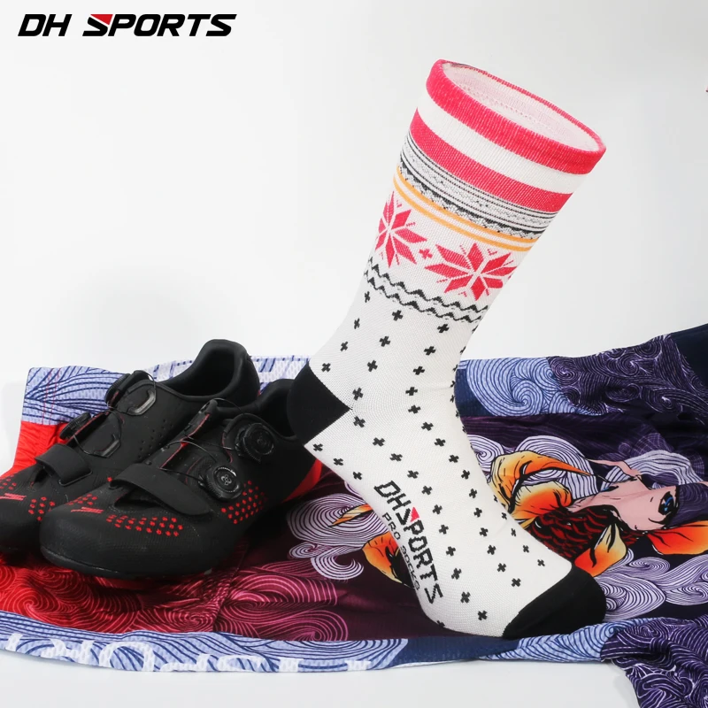 2018 DH профессионального спорта бренд велосипедные спортивные носки защищают ноги
