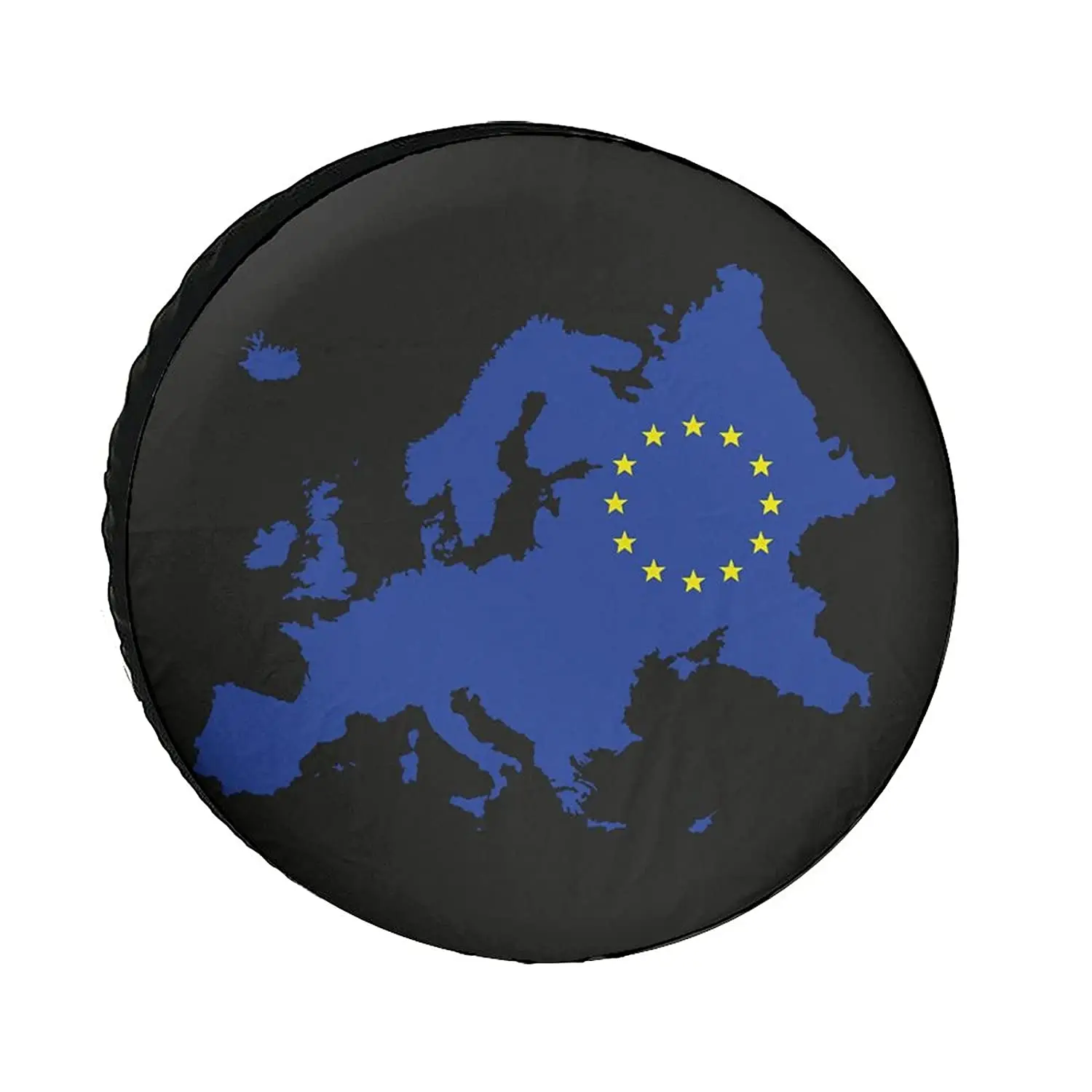 

Flag Map European Union Universe Exploration Tire COVER CARs Wheel COVER CAR Protectors Weatherproof UV Protection Spare Tire