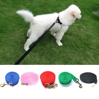 5 color adjustable pet dog harness collar nylon harness leash set dog training accessories products for pets dogs walking harnes