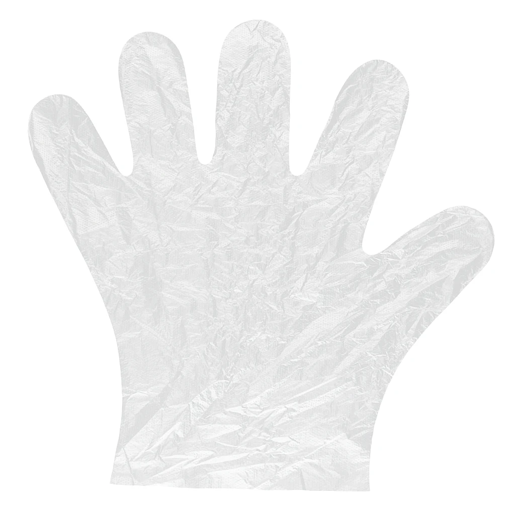 

100pcs Disposable Clear Large Cooking Cleaning Kitchen Food Handling Gloves