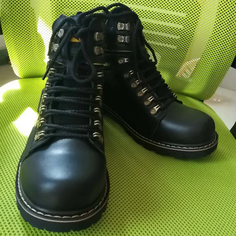 Ботинки мужские и женские из воловьей кожи Martin Рабочие механические ботинки