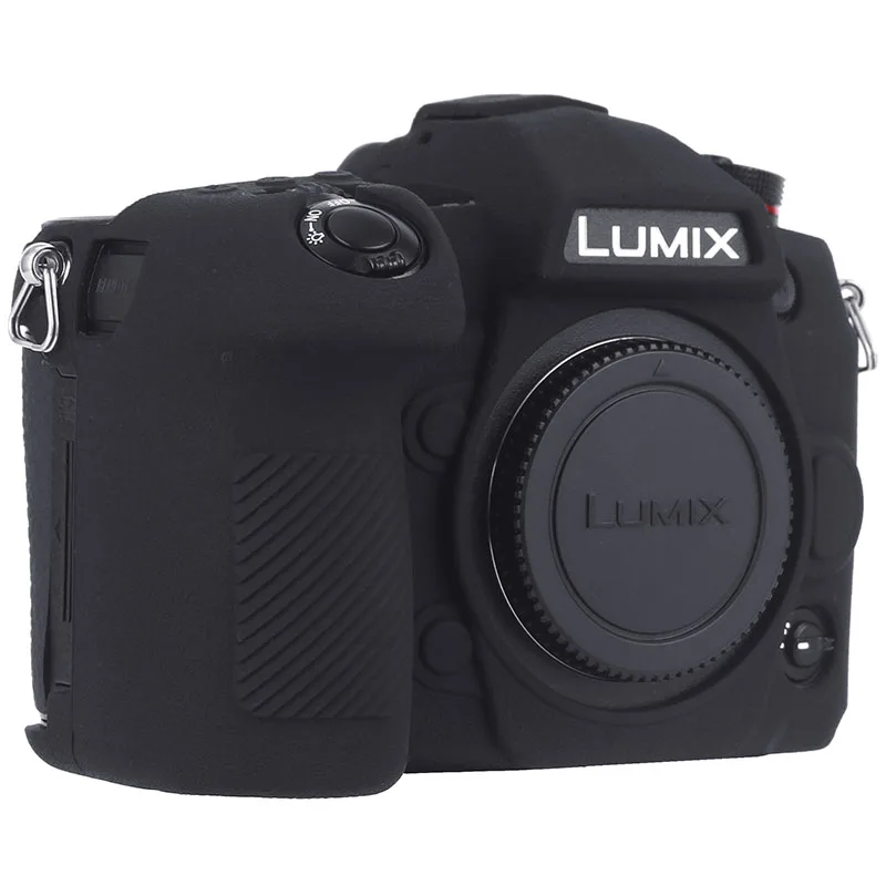 Мягкий силиконовый резиновый чехол для камеры LUMIX G9 защитный Panasonic камеры|Сумки
