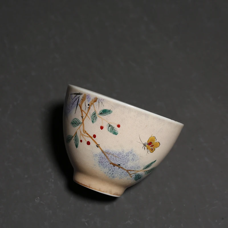 70 мл керамическая чашка для чая в печи ручная роспись кунг-фу чашки пуэр