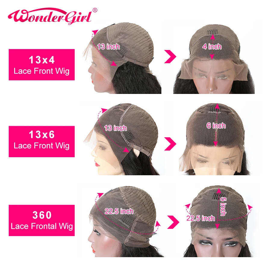 

Wonder girl 13x4 Water Wave Wig #2 #4 #1B Pre Plucked Lace Frontal Wig Curly Lace Front Human Hair Wigs Remy Brazilian Hair