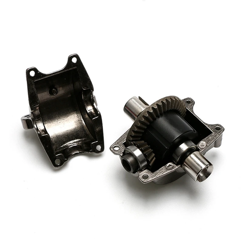 

2set Aluminum Alloy Gear Box Shell with Metal Gear Differential A949-12 for WLtoys A949 A959 A969 A979 Black & Gold