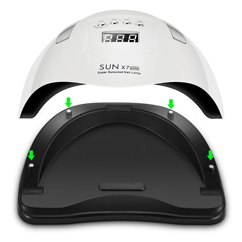 

120W UV LED Nail Lamp Nail Dryer 57 LEDs Lamp Quick Drying Nail Gel Polish Manicure Pedicure Professional Nail Salon Lamp Dryer