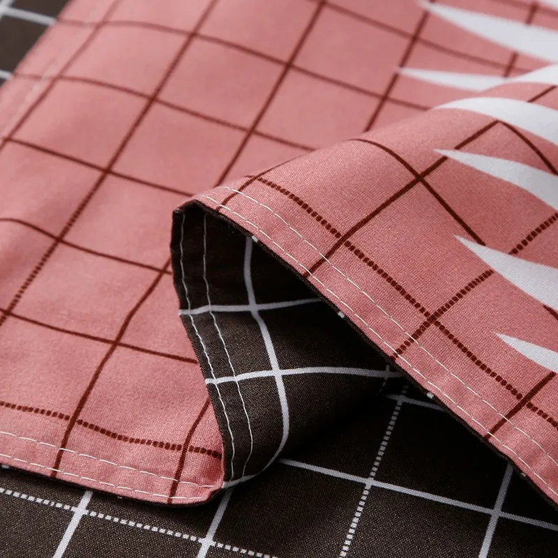 Американский Стиль Постельное белье AB сбоку постельное Queen King 220x240: пододеяльник