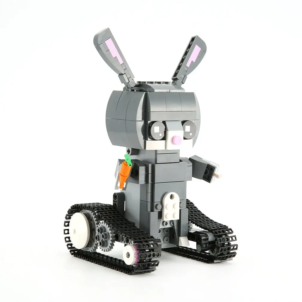 Legoing Creator Technic фильм кролик строительный блок игрушки с пультом дистанционного
