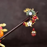 ancient chinese hair accessory vintage chinese style hair stick women step shake hairpin luxury ethnic hair pin jewelry gift