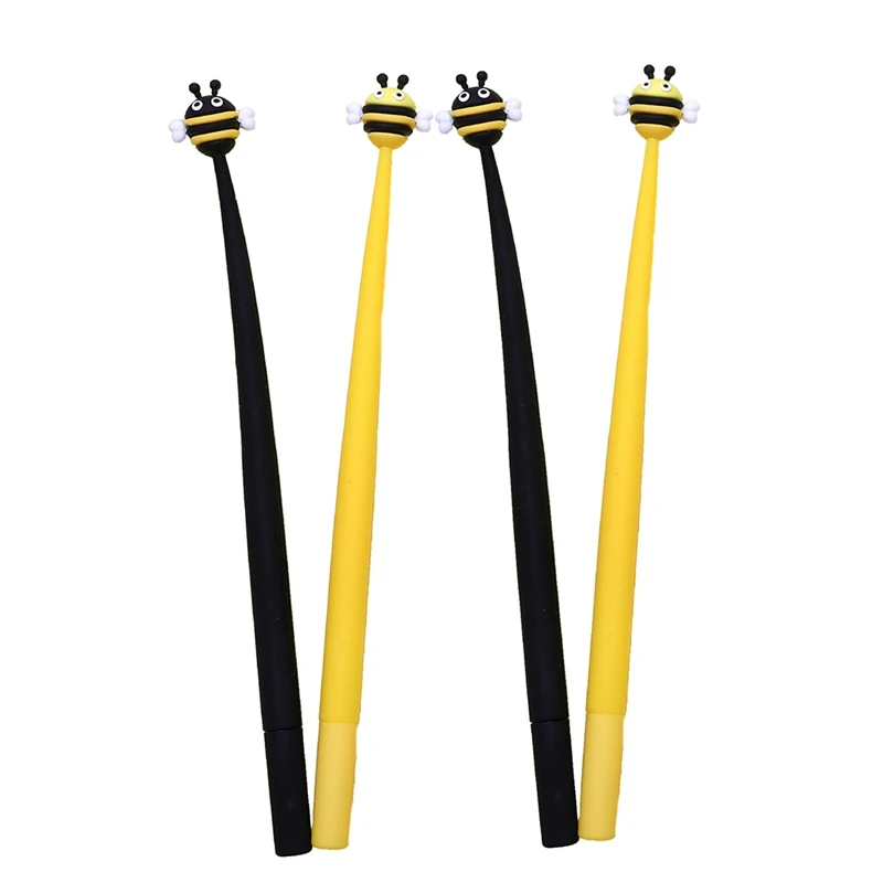

Random Style 1pc New Cute Creative Bee Shape Gel Pen Student Stationery Novelty Gift School Material Office Supplies