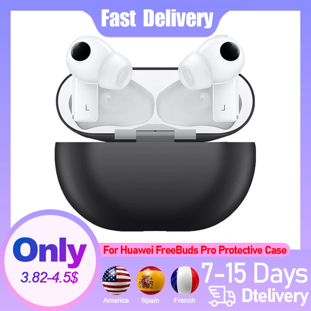 

Liquid Silicone Protective Case Cover for Huawei FreeBuds Pro Earphones Protector Shell for Huawei FreeBuds Pro