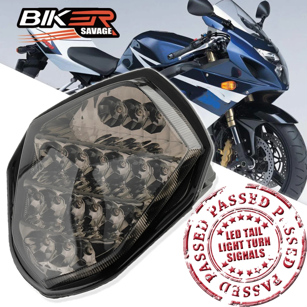 Для SUZUKI GSX-R 1000 03-04 мотоциклетный светодиодный задний фонарь s указатель поворота