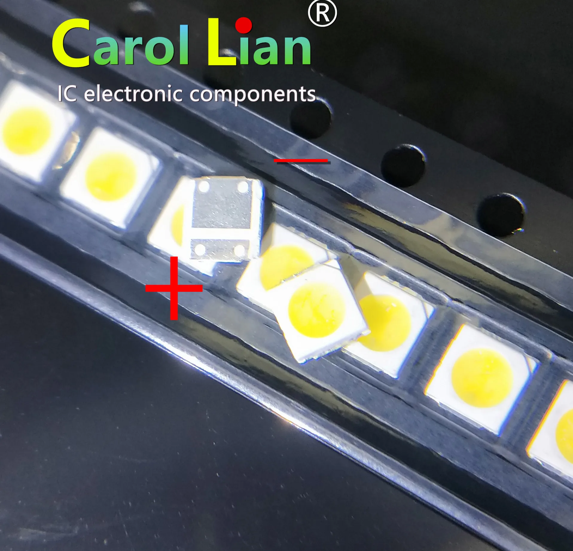 500 шт. Lextar LED подсветка Высокая мощность 1 8 Вт 3030 6 в холодный белый 150-187LM PT30W45 V1 ТВ