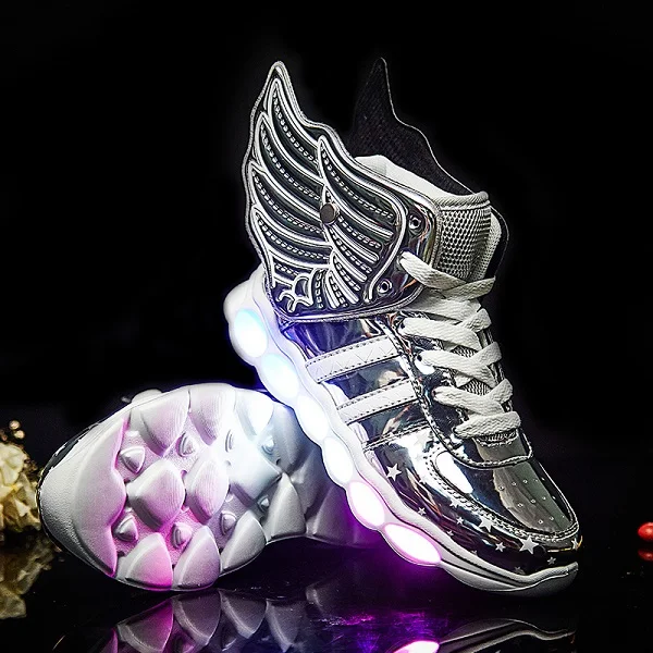 Детская обувь; Светильник; Светящаяся обувь для мальчиков и девочек; Спортивная обувь с usb-зарядкой; Повседневная обувь с подсветкой; Детски... от AliExpress RU&CIS NEW