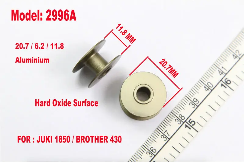 

Твердая катушка из оксида алюминия с покрытием 2996A для швейной машины JUKl 1850/ BROTHER B430 BO-LKB(A) 145265-001