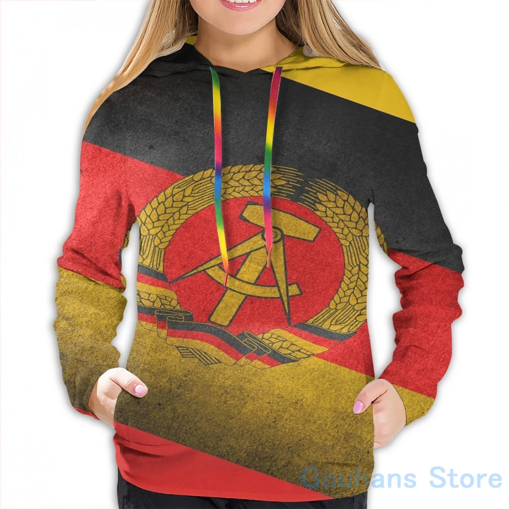 Женская Повседневная Толстовка с капюшоном и принтом |