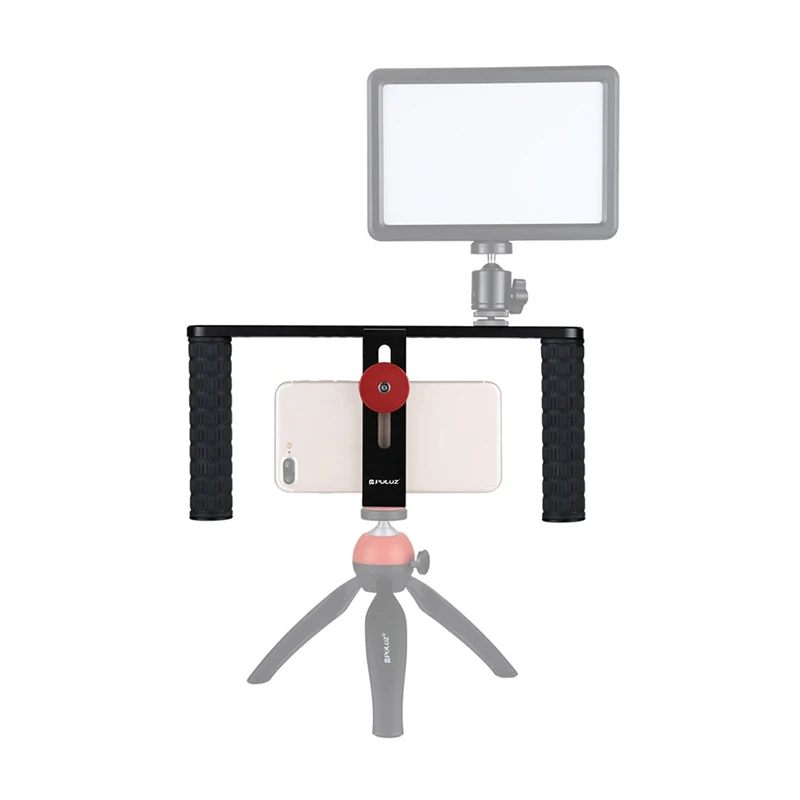 Штатив стабилизатор для видеосъемки смартфона с 2 башмаками|Аксессуары
