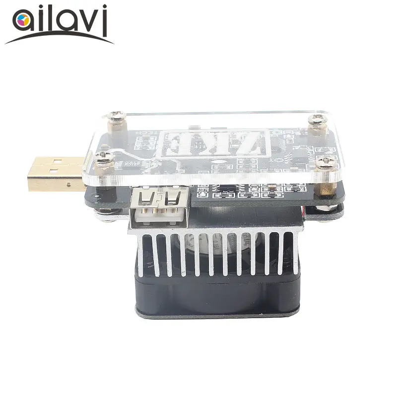 EBD-USB тест нагрузки er Black Enhanced Edition QC2.0/3,0 MTK-PE триггер Напряжение Ток емкость тест 21 в 4A 35 Вт