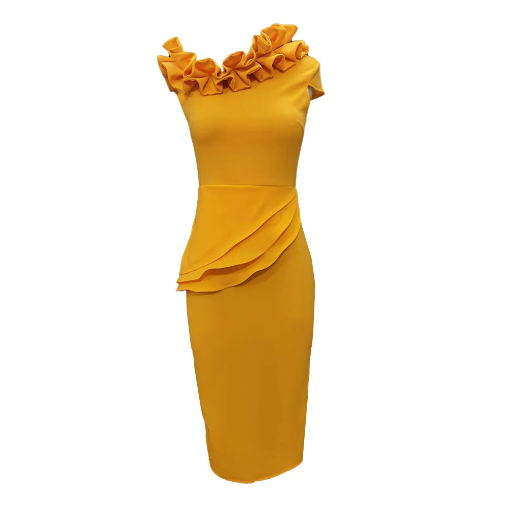 

Sexy Plus Size Mother Of The Bridal Dress Gold Stretch Wedding Party Dress Gown Formal Lady Gown