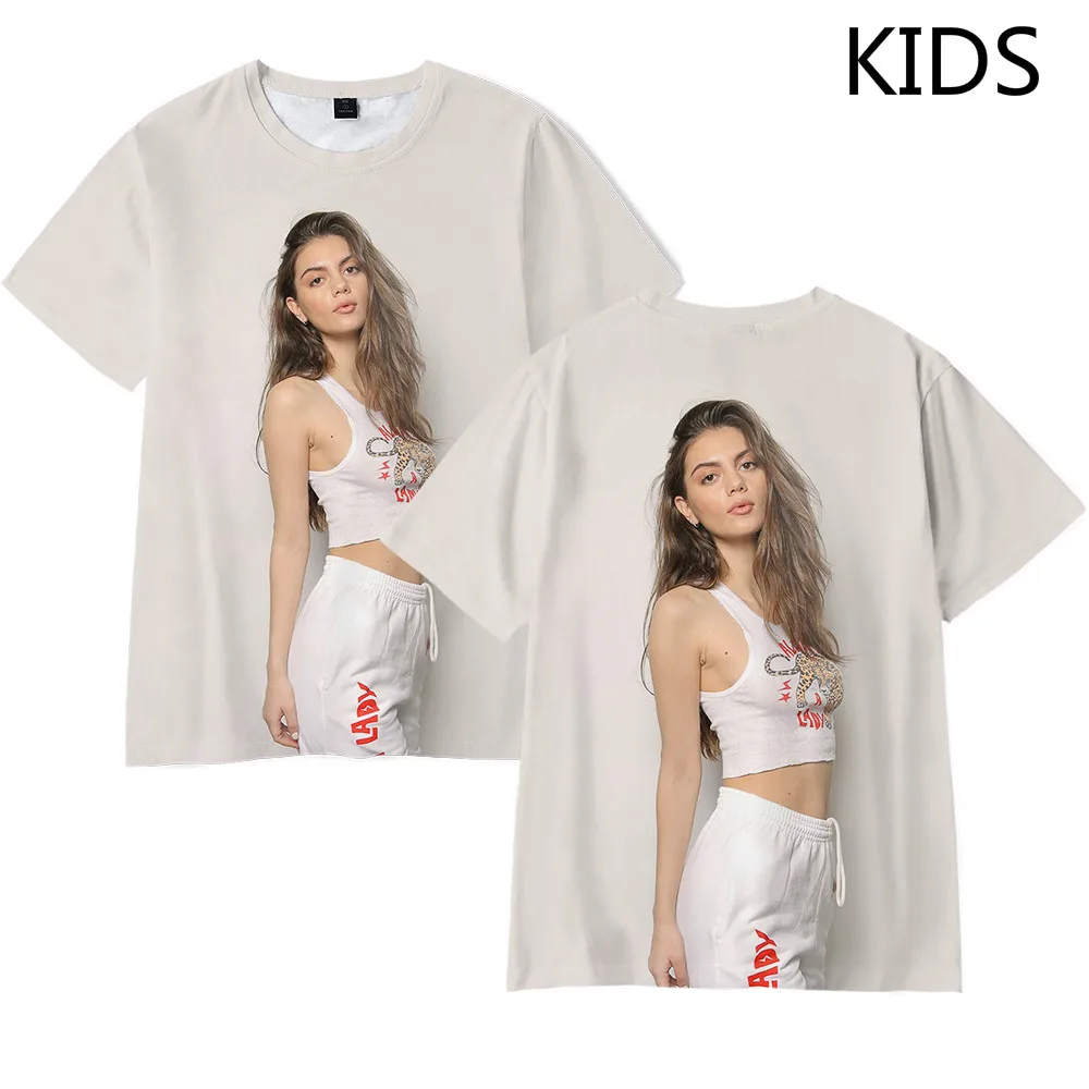 

Летняя футболка для детей от 2 до 14 лет, футболка с 3D принтом Эдисона, женская модная дышащая Универсальная футболка Эдисона