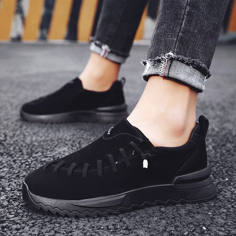 Light Skateboarding Shoes Comfortable Casual Men's Sneaker Breathable Non-slip Wear-resistant Outdoor Walking Men Sport Shoes