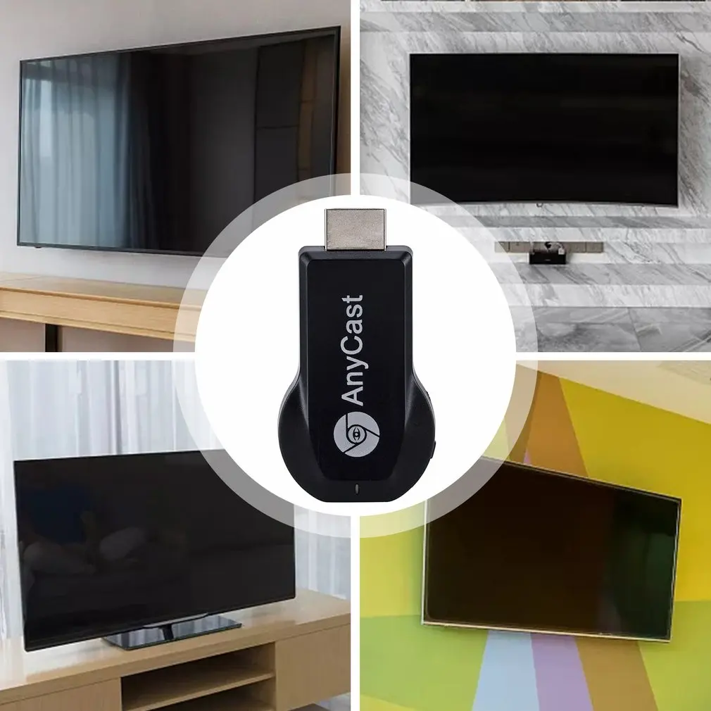 

M9 TV stick Wifi Display Receiver Dongle for DLNA Miracast Airplay Airmirror 1080P Mirascreen Mirroring Screen