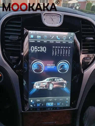 Автомобильный мультимедийный плеер 2 Din 13 3 дюйма Android 10 0 4 Гб + 64 ГБ для Chrysler 300C 2012-2020