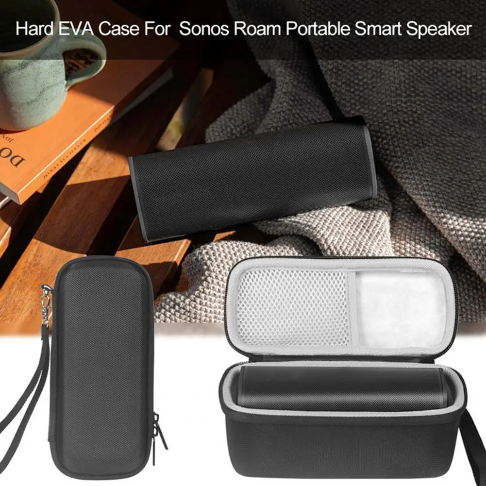 Storage Bag Hard Portable EVA Wireless Bluetooth-compatible Speaker Travel Carrying Case for Sonos-Roam