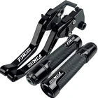 Мотоцикл Регулируемый для YAMAHA FJR1300 2003 CNC алюминиевый короткий тормозной рычаг сцепления руля ручки стержней FJR 1300 2004 логотип