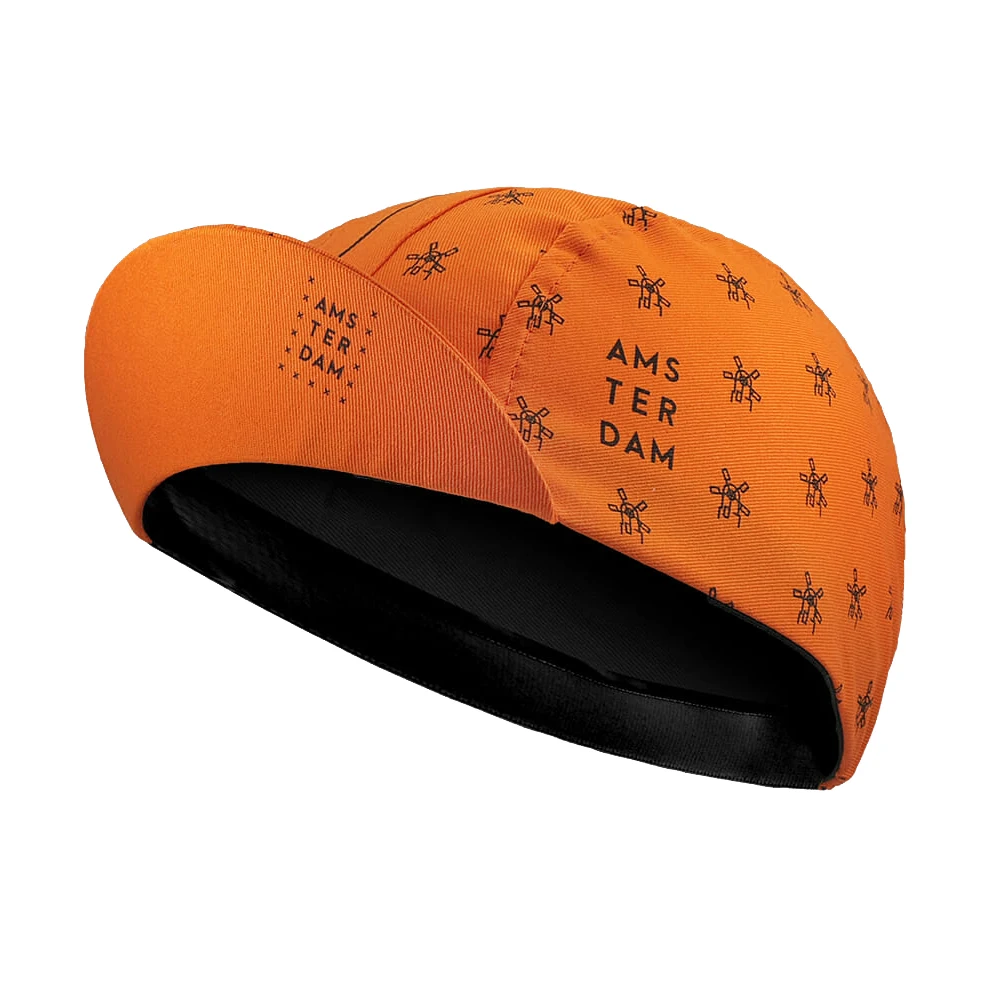 Новинка классические оранжевые мужские и женские велосипедные шапки дышащие для