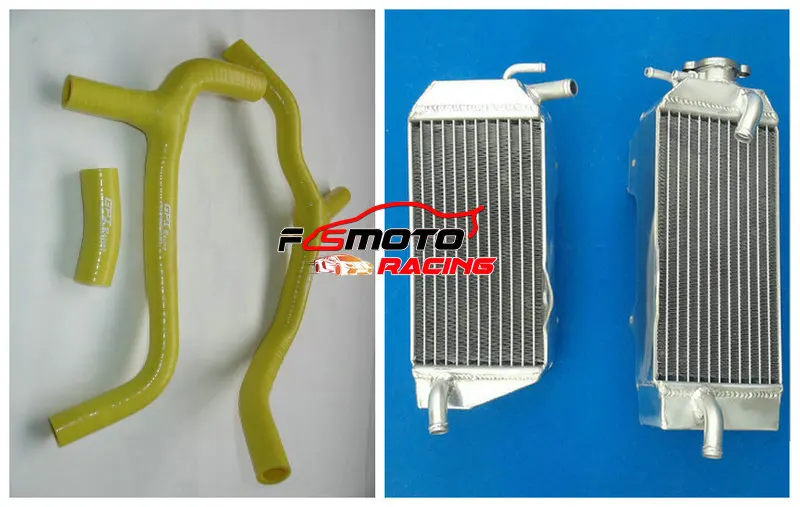 Алюминиевый радиатор и силиконовый шланг радиатора для Honda CRF450R CRF 450R CRF450 09 10 11 2009