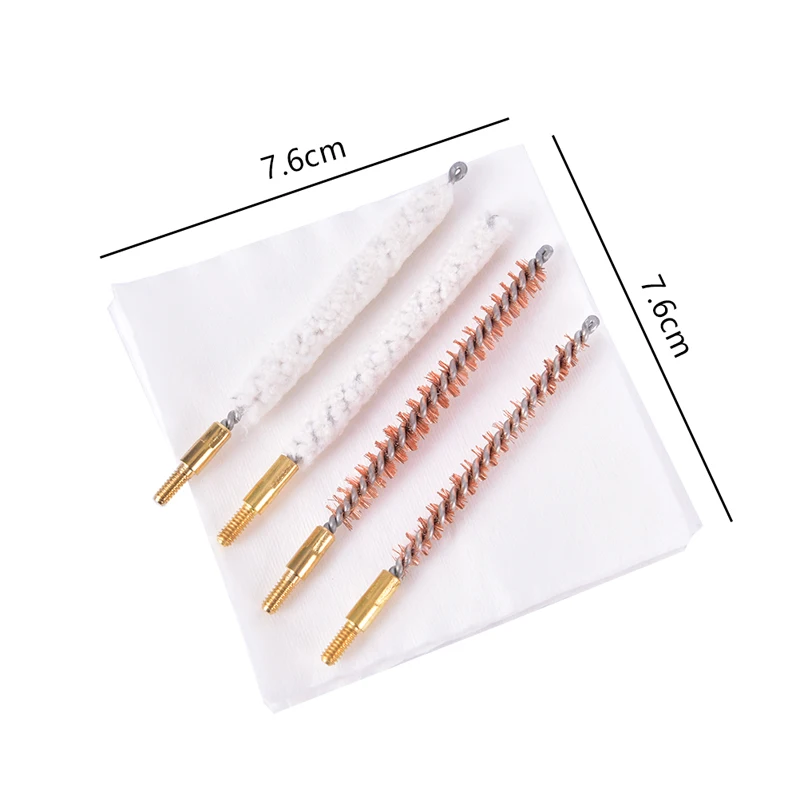 

Portable Standard General 4.5/5.5MM Gun Tube Brush Set Cleaning Brush Suit Tactical Equipment Cleaning Tool Hunting Accessories