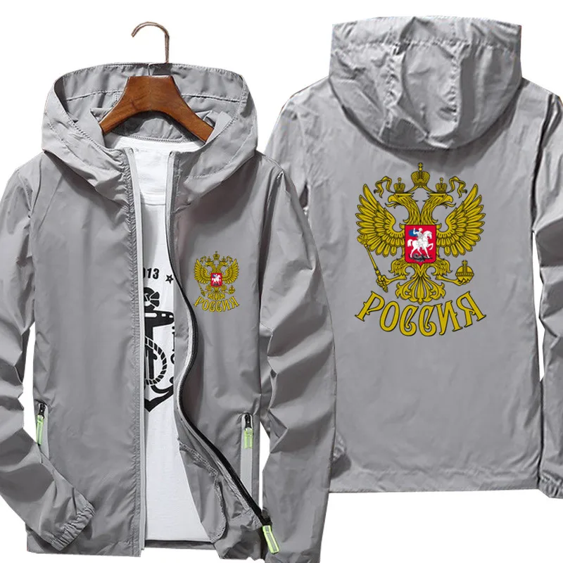 Мужская летняя куртка бомбер с изображением орла|Мужские куртки| |