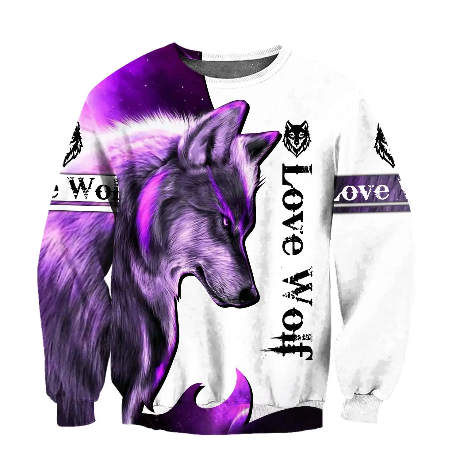 

Purple Wolf Animal 3D All Print Hoodies Men Women Harajuku Zipper Pullover Sweatshirt Unisex Casual Jacket Tracksuit Hooded-3